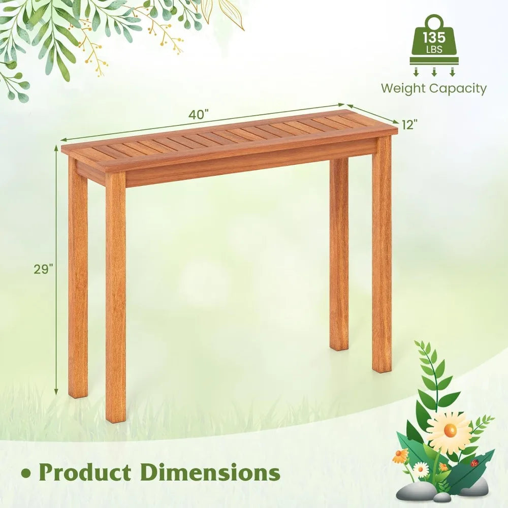 Wooden Plant Stand