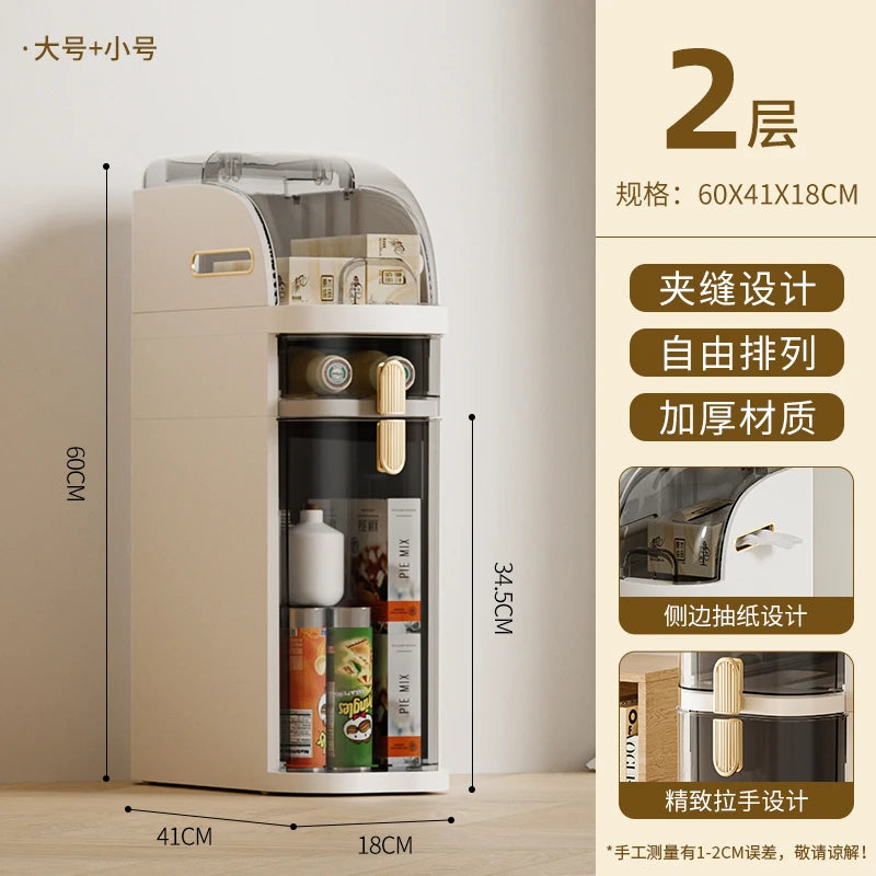 Narrow Size Gap Storage Cabinet