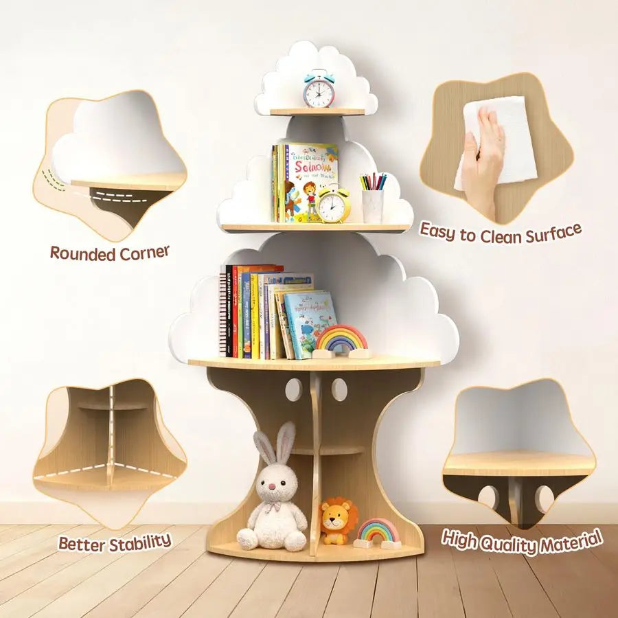 Toddler Corner Bookcase