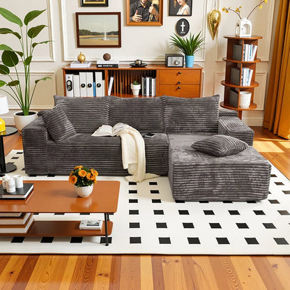 L-Shaped Living Room Sofa