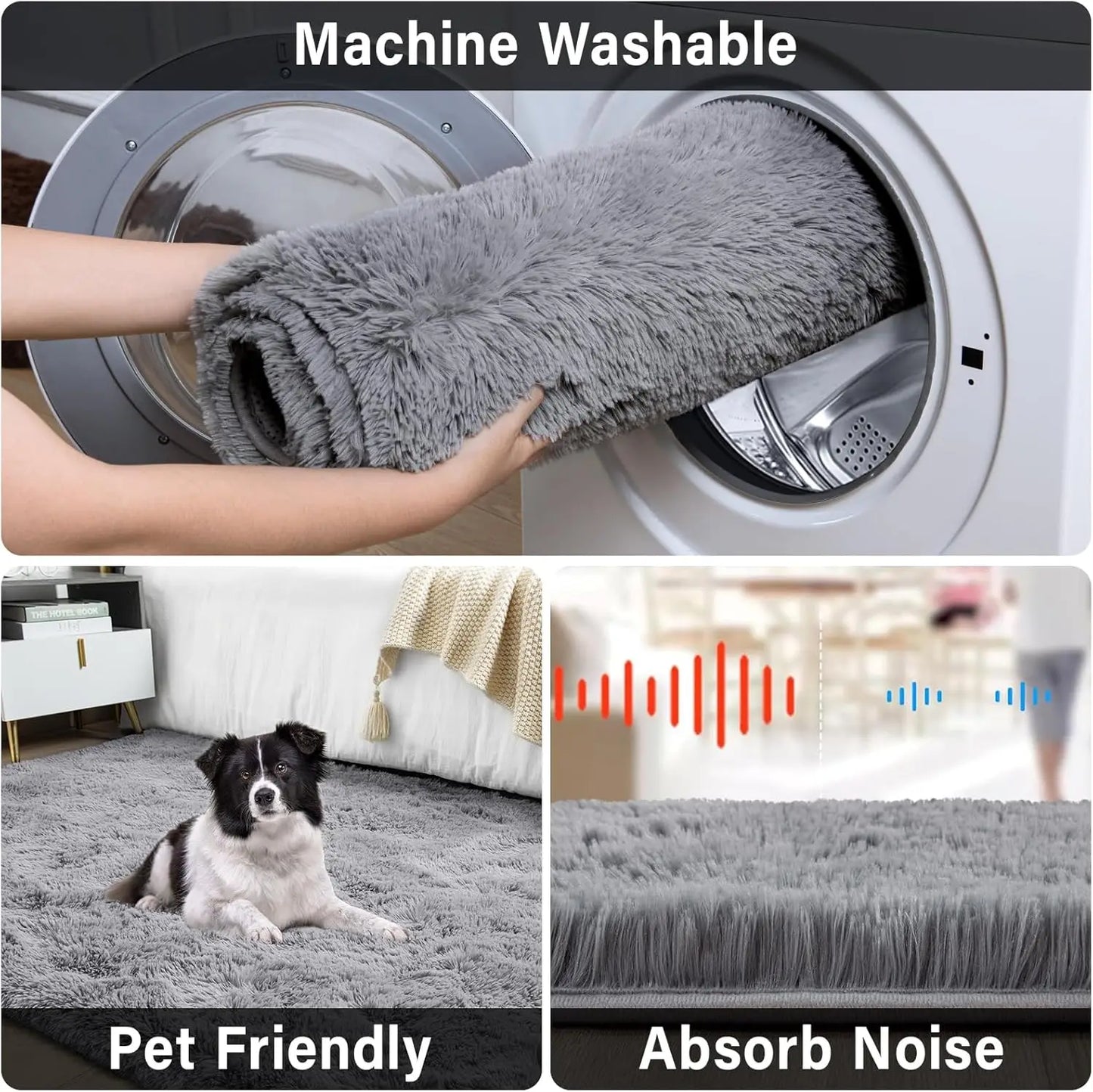 Plush Fluffy Area Carpet