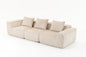 Sectional boneless Couch withModern Sofa with  Upholstered Couches for Room