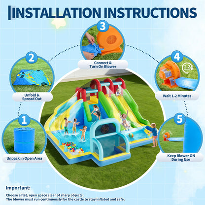 Indoor Outdoor Inflatable Bounce Castle