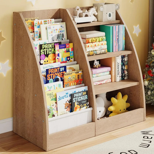 4-Tier Kids Bookcase