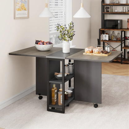 Farmhouse Wood Kitchen Dining Table Set