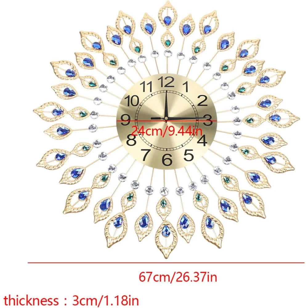 Wall Clocks Non-Ticking