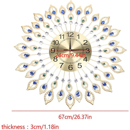 Wall Clocks Non-Ticking