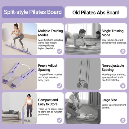 2-in-1 Abs & Ski Board