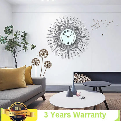 Sunburst Wall Clock
