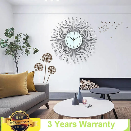 Sunburst Wall Clock