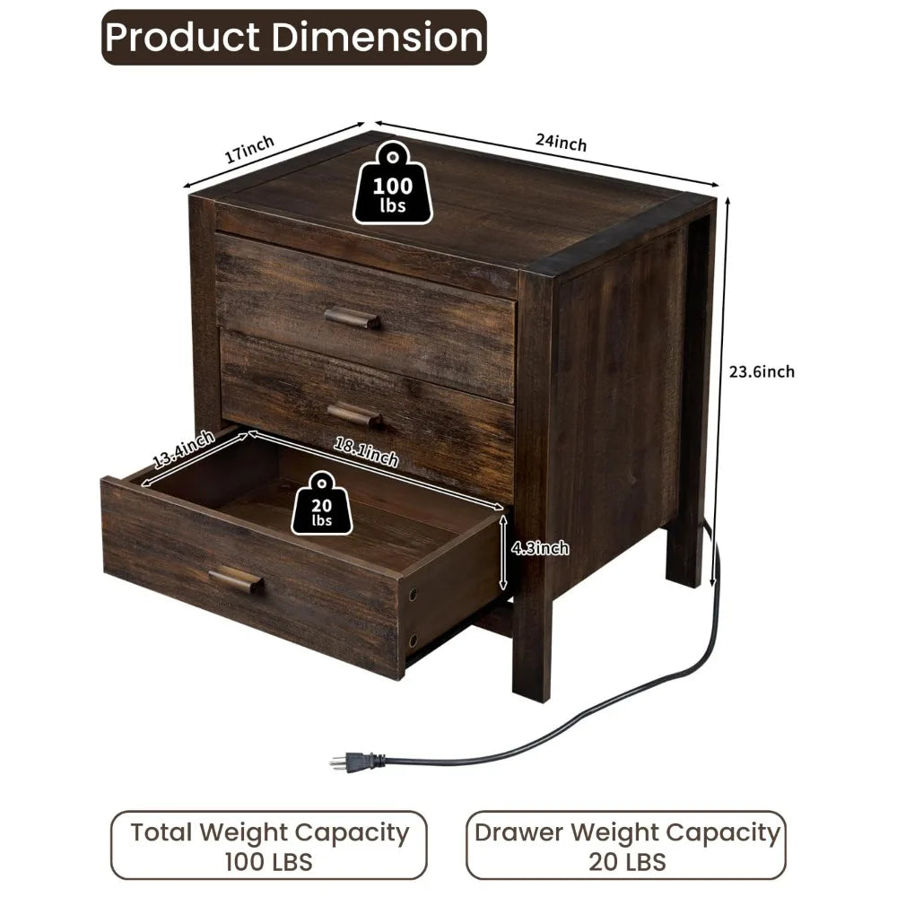 Farmhouse Nightstand