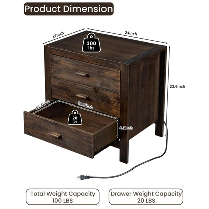 Farmhouse Nightstand