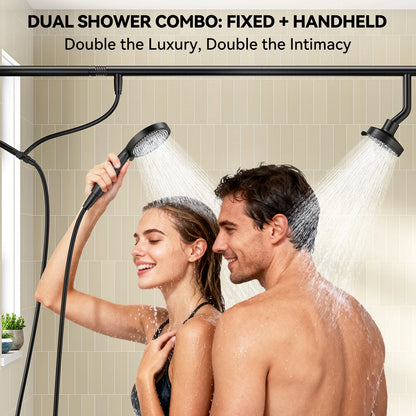 Dual Shower Head with Handheld