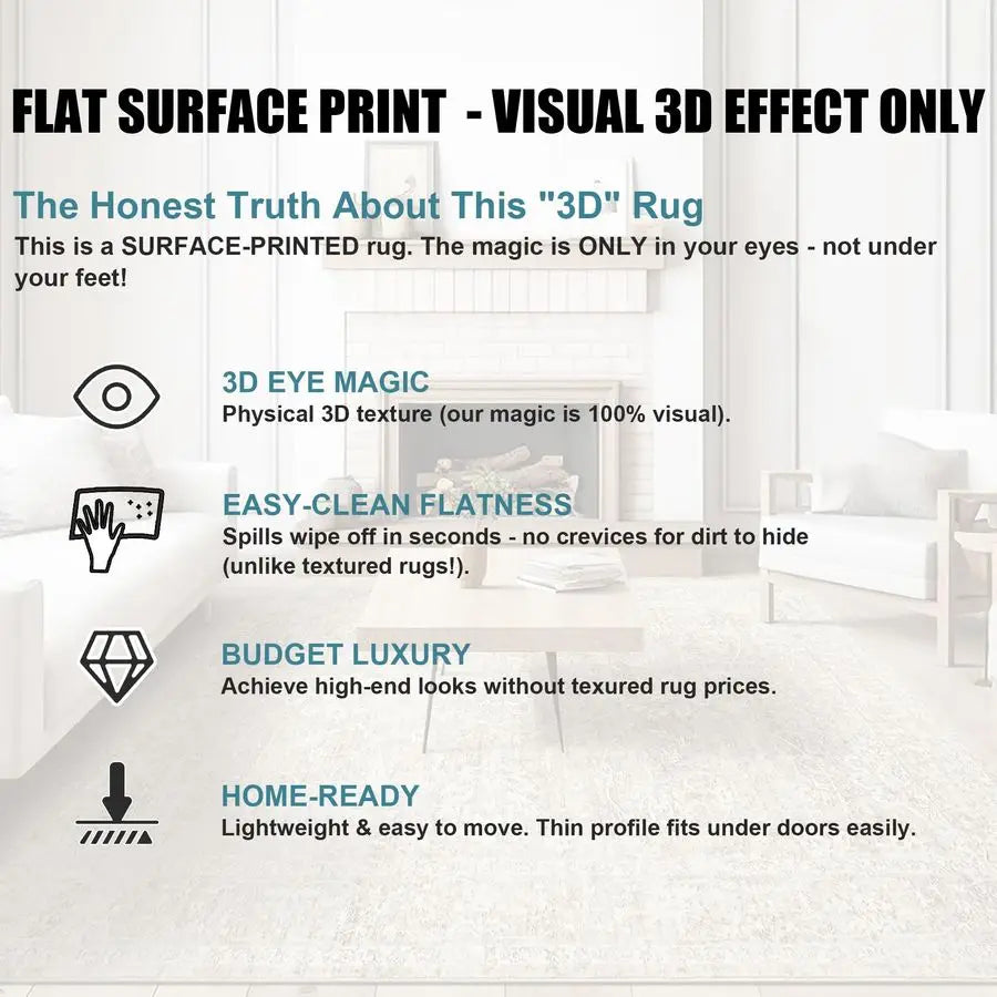 Vintage Soft Natural Rug