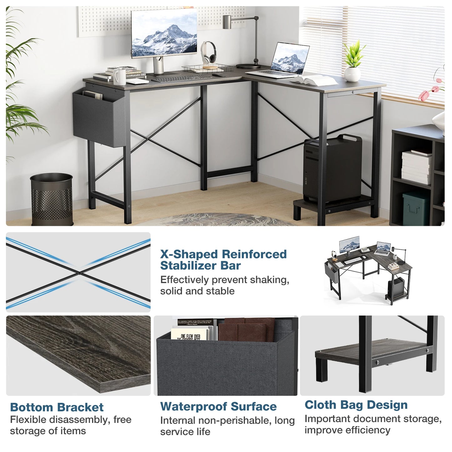 Office Writing Wooden Table