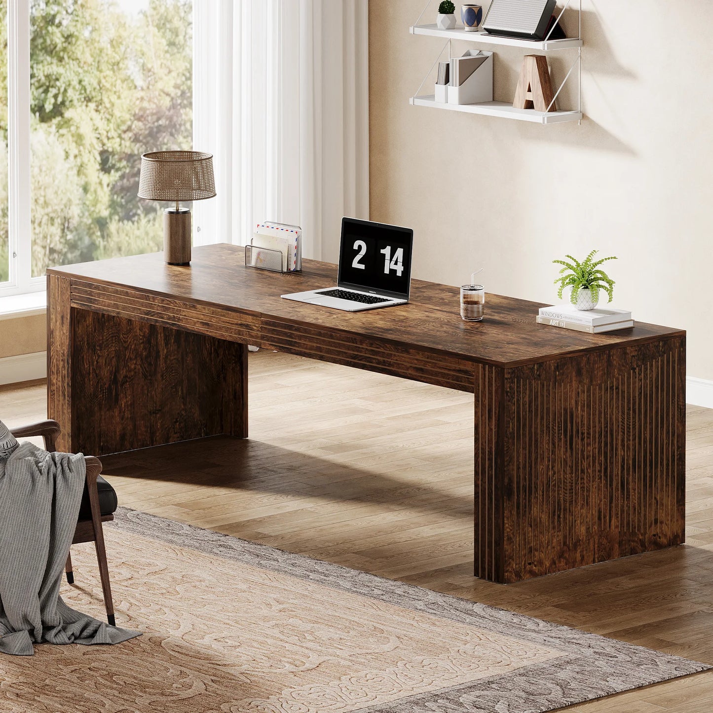 Two Person Double Desk