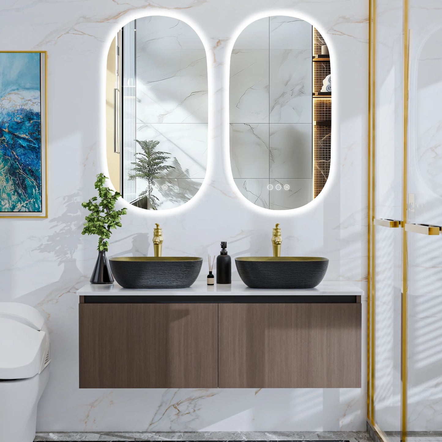 Wall Mounted Modern Vanity