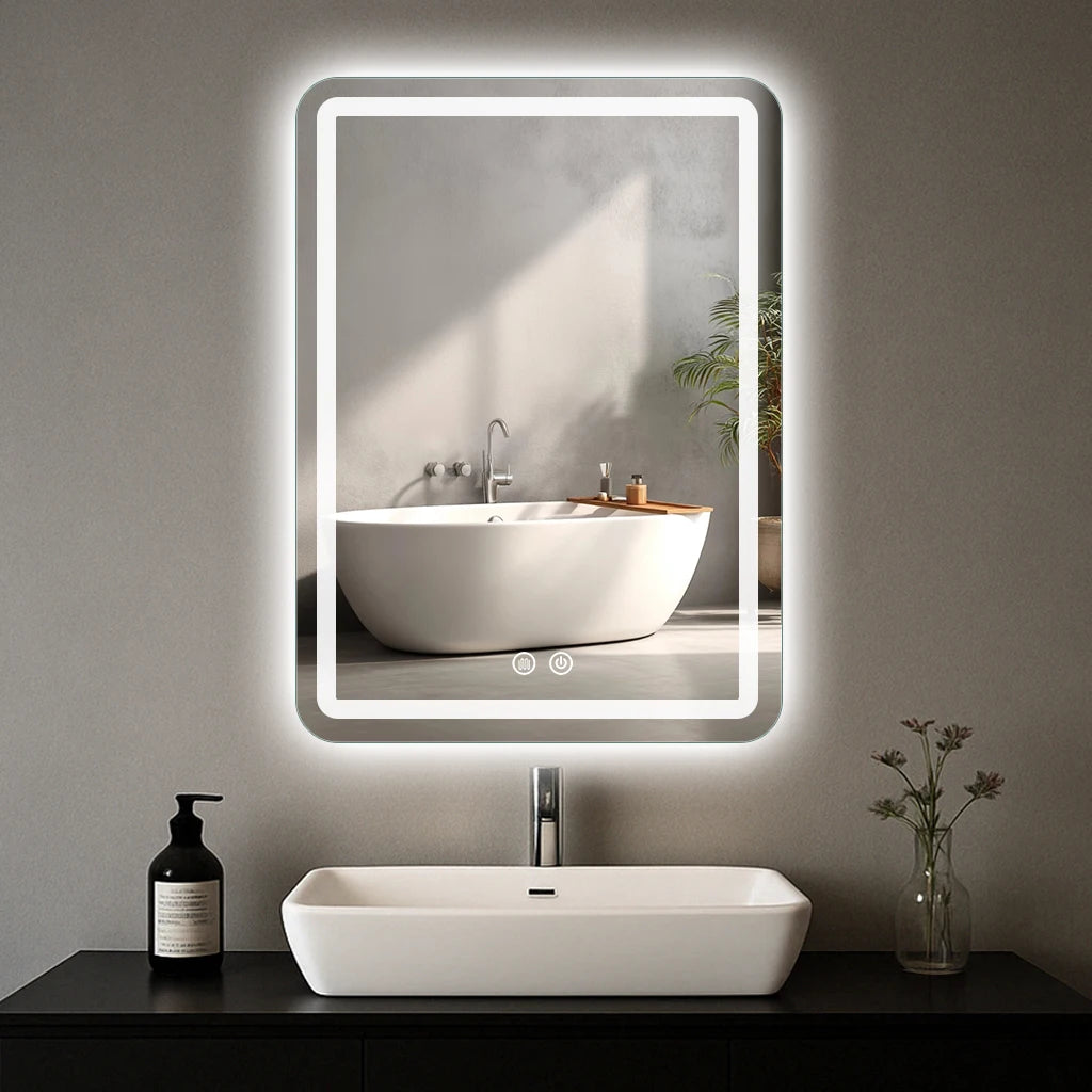 Vanity Mirrors with Backlit Lights