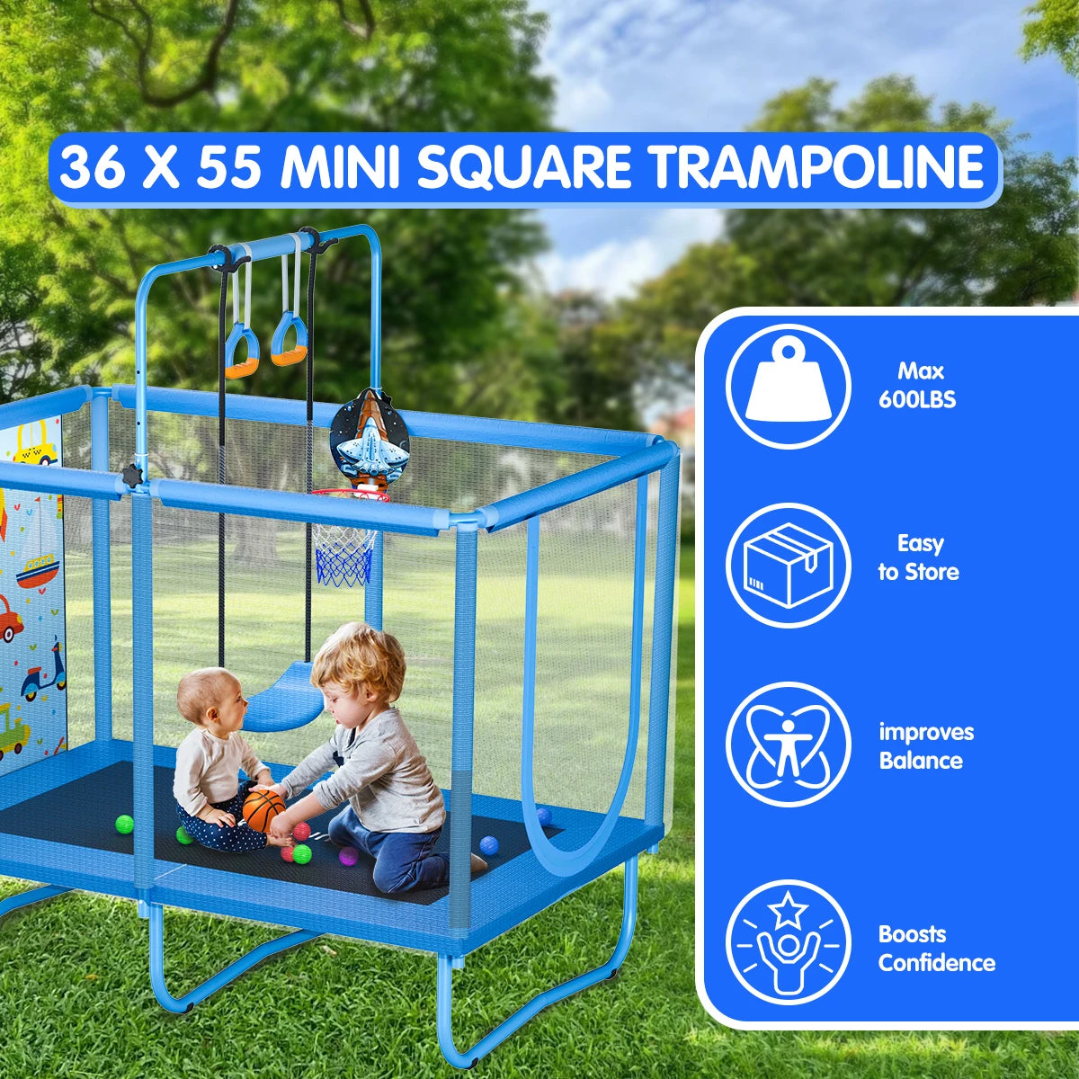 Indoor Kids Trampoline