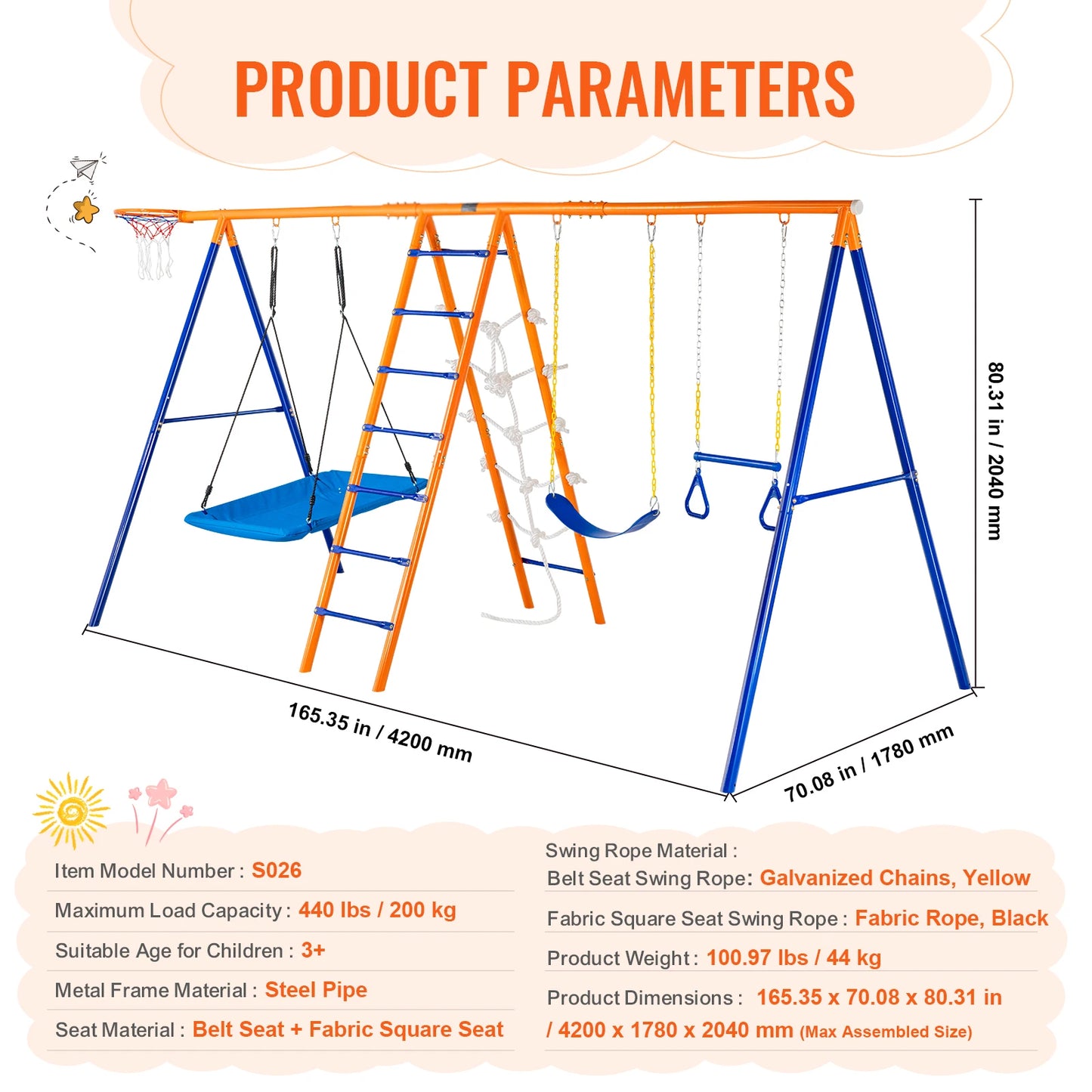 Swing Sets for Backyard