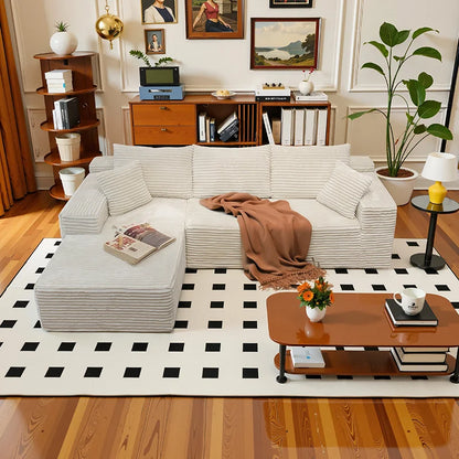 L-Shaped Living Room Sofa