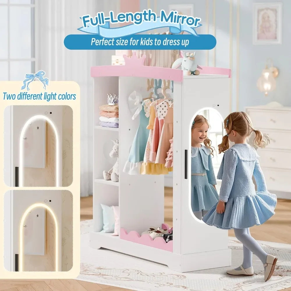 "Kids Closet with Jewelry Cabinet