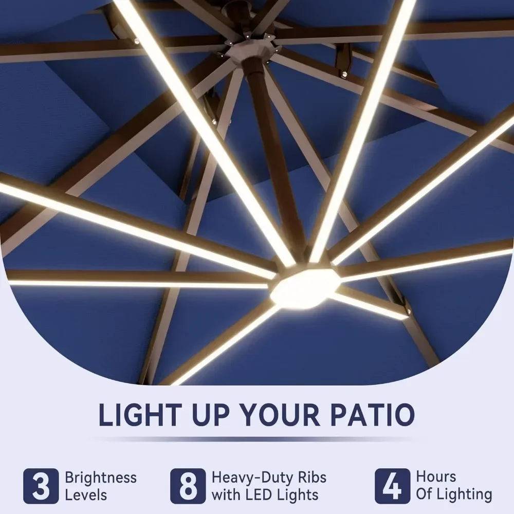 Cantilever Outdoor Patio Umbrella