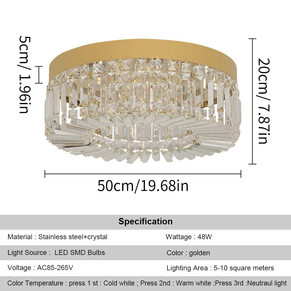 Crystal Ceiling Lamp