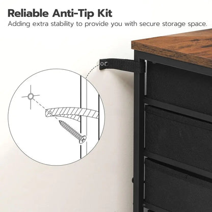 Office File Cabinet with Drawers