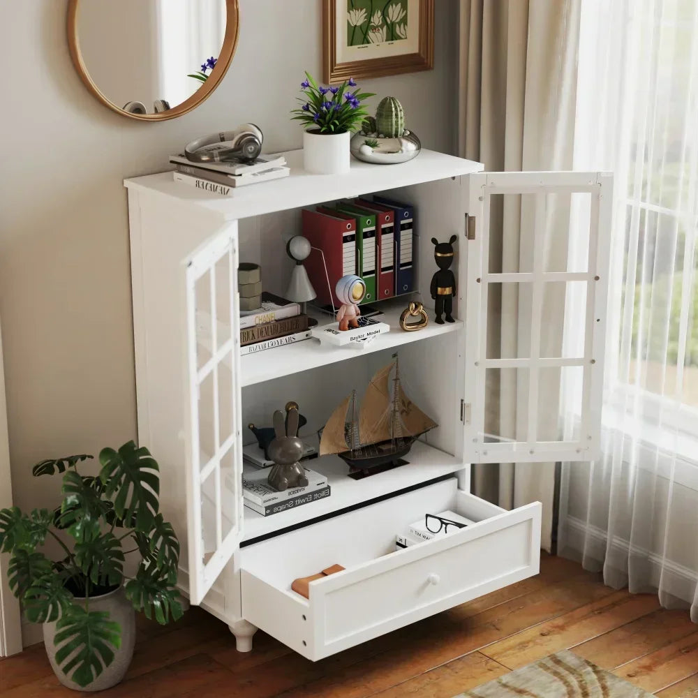 White Buffet Cabinet
