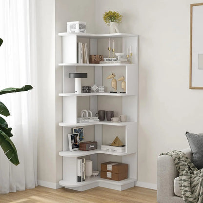 L-Shaped Bookcase