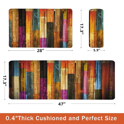 Colorful kitchen rugs