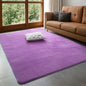 Modern Coral Velvet Carpet
