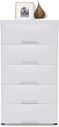 White Plastic Storage Dressers