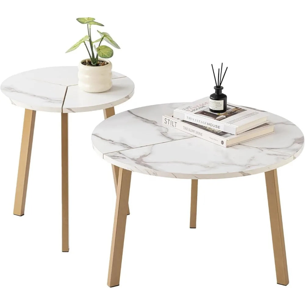 Round Nesting Coffee Table