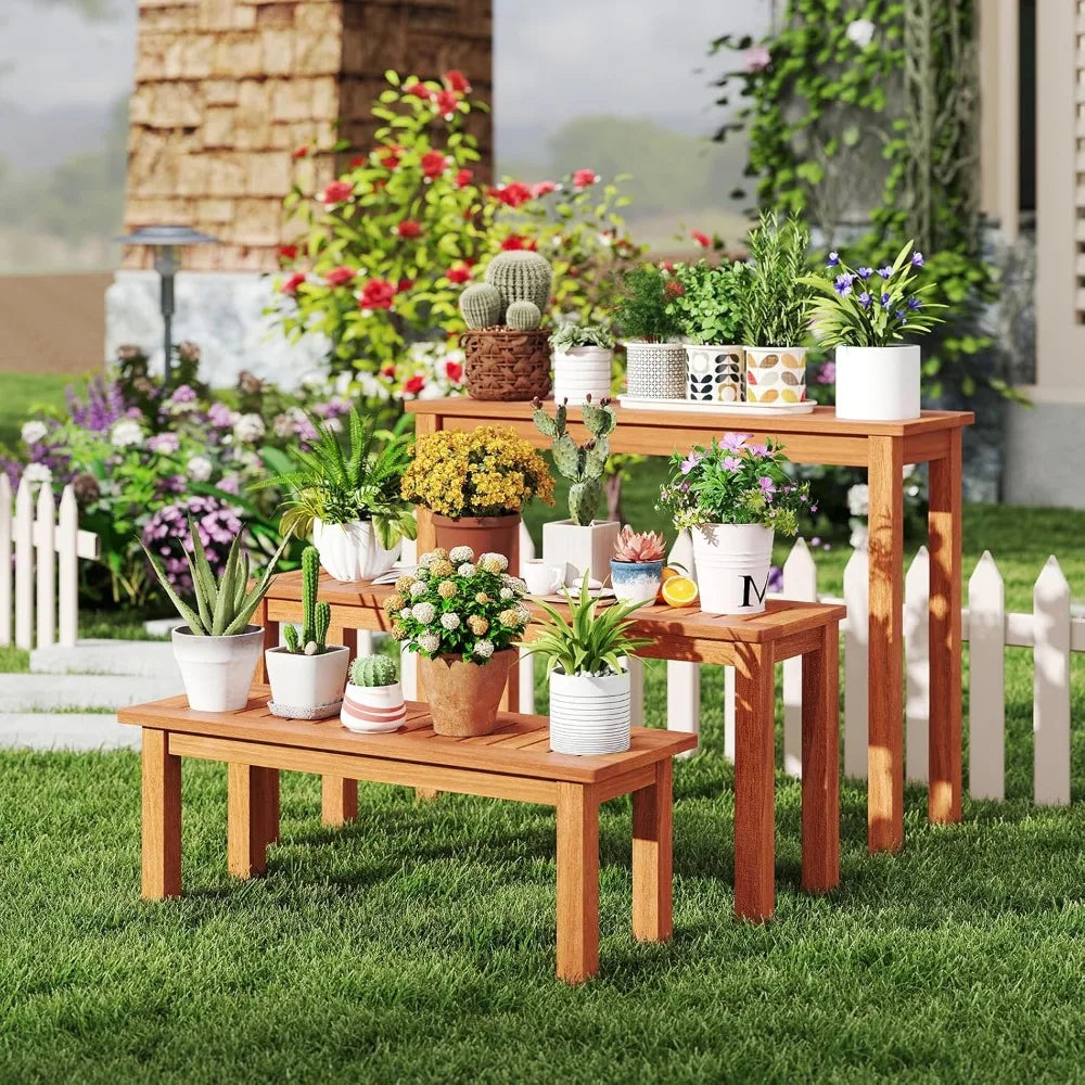 Wooden Plant Stand