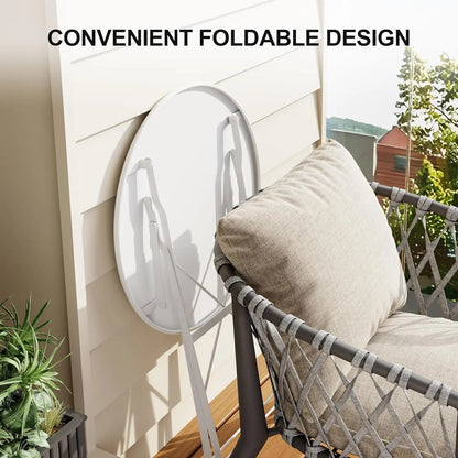 Folding Bistro Table and Chairs