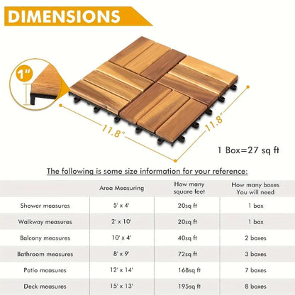 10pcs Deck Tiles