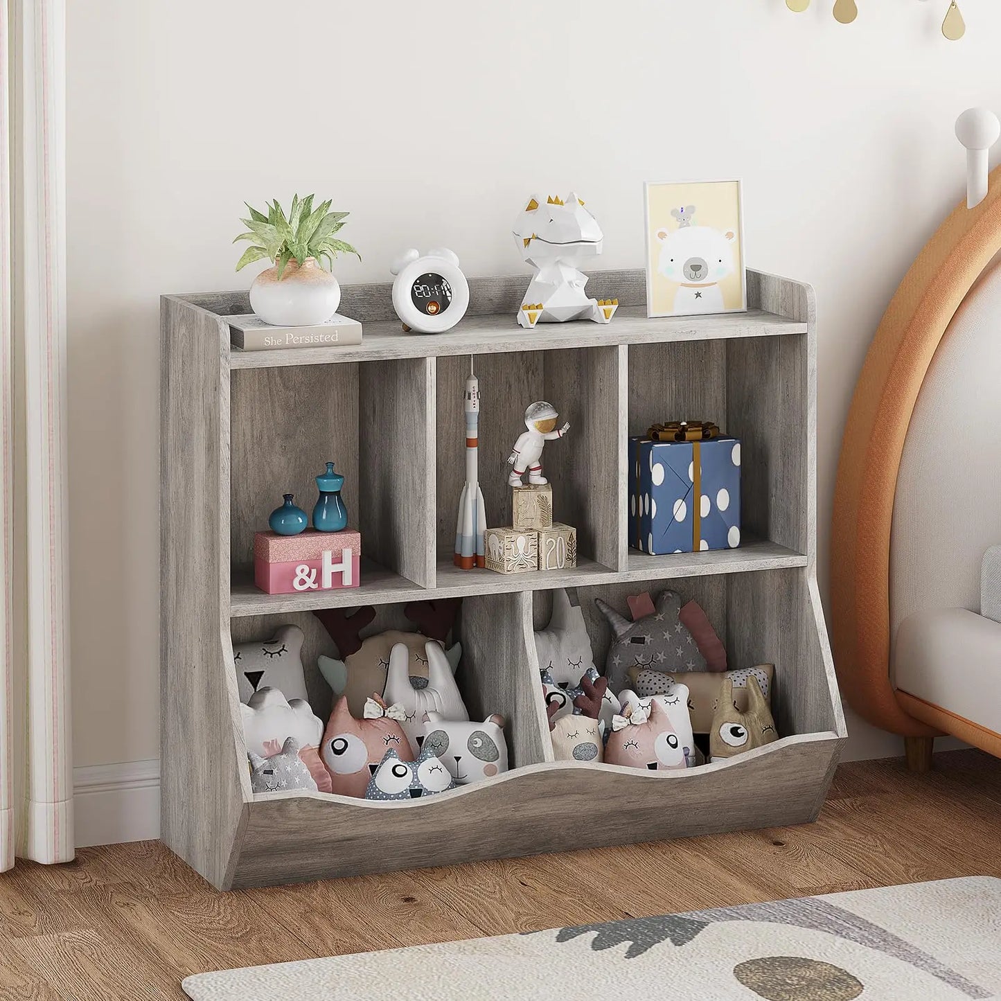 Toy Bookshelf and Bookcase