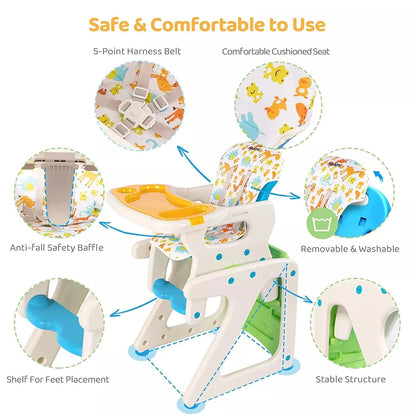 3-in-1 Baby High Chair