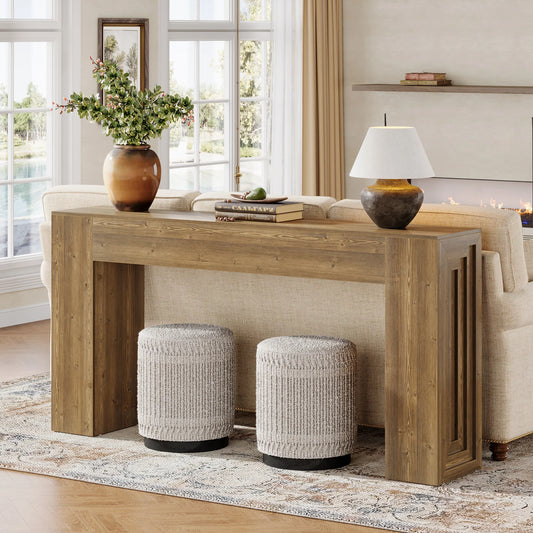 Farmhouse Narrow Sofa Table