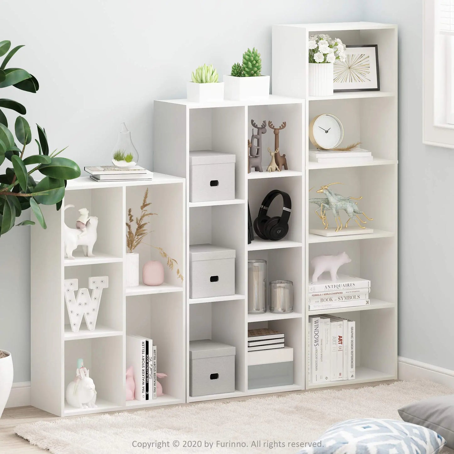 5-Cube Bookshelf