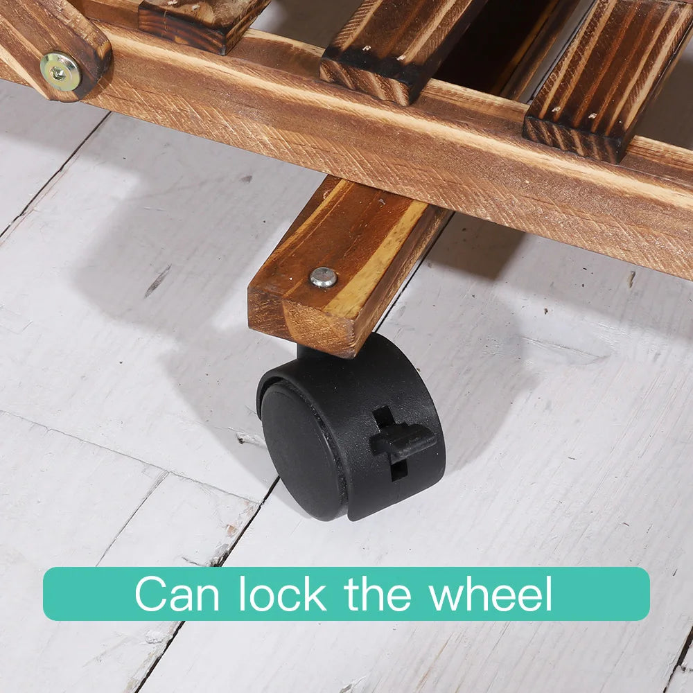 Wood Plant Stand