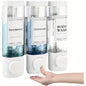 Wall-mounted   3-in-1 Shampoo and Conditioner Dispenser