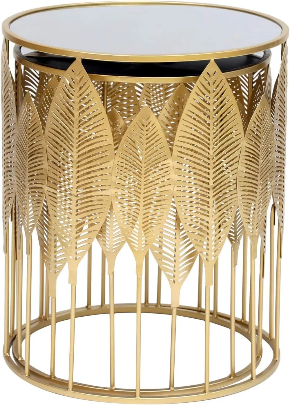 Gold Nesting Side Tables