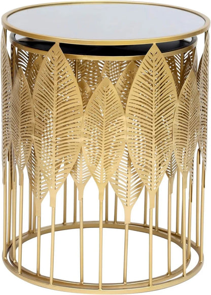 Gold Nesting Side Tables