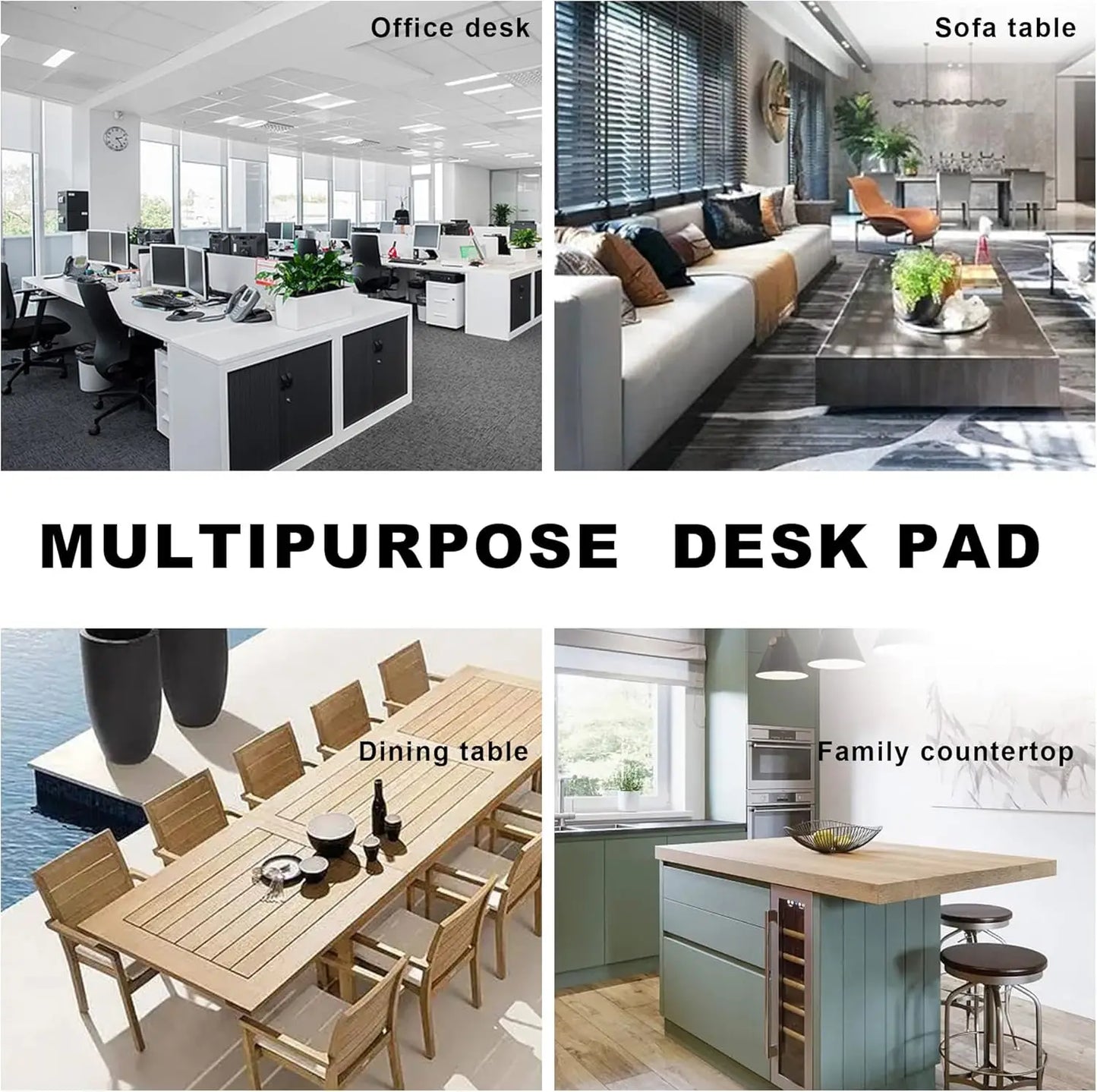 PU Leather Desk Mat
