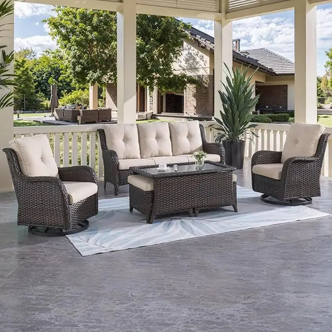 Wicker Outdoor Sectional Sofa