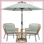 Light Gray Patio Umbrella