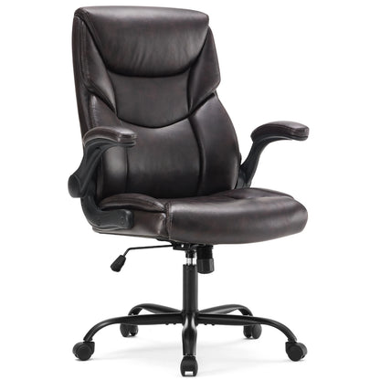 Leather Ergonomic Office Chair